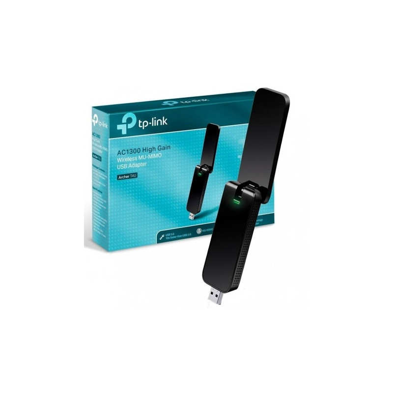 TP-LINK Archer T4U (อุปกรณ์รับWi-Fi) WIRELESS ADAPTER USB DUAL BAND AC1200/AC1300